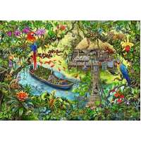 Ravensburger Puzzle 368pc - Escape Jungle Journey