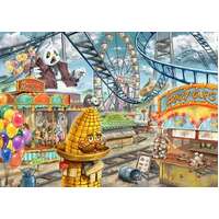 Ravensburger Puzzle 368pc - Escape Amusement Park Plight Park