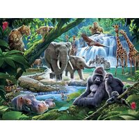 Ravensburger Puzzle 100pc XXL - Jungle Animals