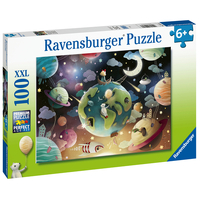 Ravensburger Puzzle 100pc XXL - Planet Playground