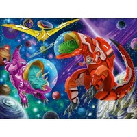 Ravensburger Puzzle 200pc XXL - Space Dinosaurs