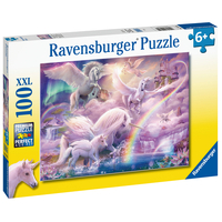 Ravensburger Puzzle 100pc XXL - Pegasus Unicorns