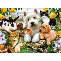 Ravensburger Puzzle 300pc XXL - Happy Animal Babies