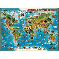 Ravensburger Puzzle 300pc XXL - Animals Of The World