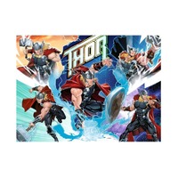 Ravensburger Puzzle 100pc - Marvel Hero Exact Hero Thor