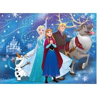 Ravensburger Puzzle 100pc XXL - Disney Frozen Glittery Snow