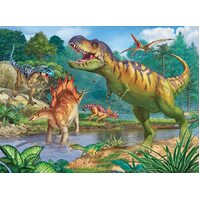 Ravensburger Puzzle 100pc XXL - World of Dinosaurs