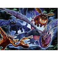 Ravensburger Puzzle 100pc XXL - How To Train Your Dragon 3