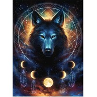 Ravensburger Puzzle 500pc - Lunar Wolf