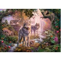 Ravensburger Puzzle 1000pc - Summer Wolves