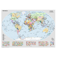 Ravensburger Puzzle 1000pc - Political World Map