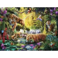 Ravensburger Puzzle 1500pc - Tranquil Tigers