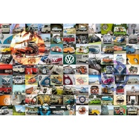 Ravensburger Puzzle 3000pc - National Geographic 99 VW Bulli Moments 