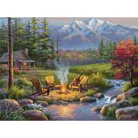 Ravensburger Puzzle 750pc Large Format - Riverside Livingroom