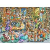 Ravensburger Puzzle 1000pc - Midnight at the Library