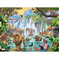 Ravensburger Puzzle 1500pc - Waterfall Safari