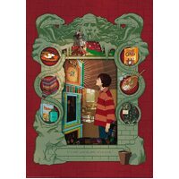 Ravensburger Puzzle 1000pc - Harry Potter At Home With The Weasley Family