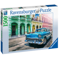 Ravensburger Puzzle 1500pc - Cars of Cuba