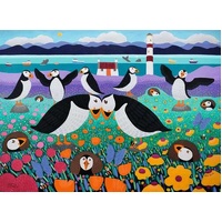 Ravensburger Puzzle 500pc - Puffinry!