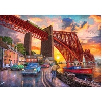 Ravensburger Puzzle 1000pc - Forth Bridge At Sunset