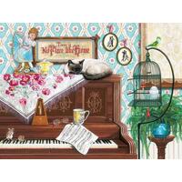 Ravensburger Puzzle 750pc Large Format - Piano Cat