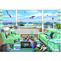 Ravensburger Puzzle 1000pc - Beachfront Getaway