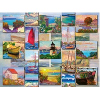 Ravensburger Puzzle 1500pc - Coastal Collage