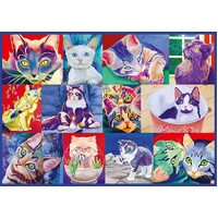 Ravensburger Puzzle 500pc Large Format - Hello Kitty Kat