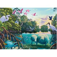 Ravensburger Puzzle 500pc - Manatee Moments