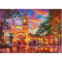 Ravensburger Puzzle 1000pc - Sunset at Parliament Square