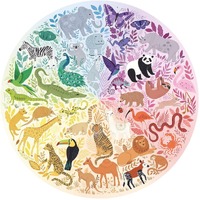 Ravensburger Puzzle 500pc - Circle of Colours Animals