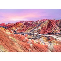 Ravensburger Puzzle 1000pc - Rainbow Mountains, China