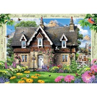 Ravensburger Puzzle 1000pc - Hillside Cottage