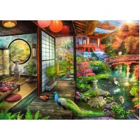 Ravensburger Puzzle 1000pc - Japanese Garden Teahouse