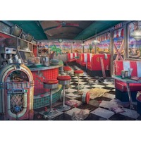 Ravensburger Puzzle 1000pc - Abandoned Places Decaying Diner