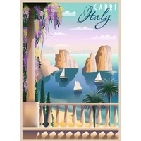 Ravensburger Puzzle 1000pc - Postcard from Capri, Italy