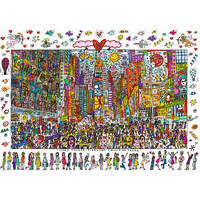 Ravensburger Puzzle 1000pc - Rizzi: Times Square