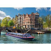 Ravensburger Puzzle 1000pc - Canal Tour In Amsterdam