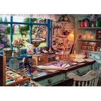 Ravensburger Puzzle 1000pc - My Haven No 1 The Craft Shed Puzzle