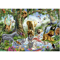 Ravensburger Puzzle 1000pc - Adventures in the Jungle