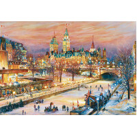 Ravensburger Puzzle 1000pc - Canadian Collection - Ottawa Winterlude Festival