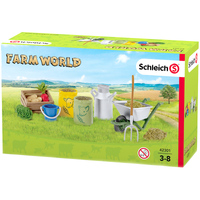 Schleich Farm World - Feeding And Grooming Farm Animals