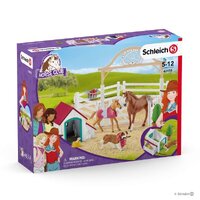 Schleich Horse Club - Hannah’s Guest Horses With Ruby The Dog