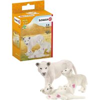 Schleich Wild Life - Lion Mother With Cubs