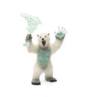 Schleich Eldrador Creatures - Blizzard Bear With Weapon