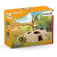 Schleich Wild Life - Meerkat Hangout