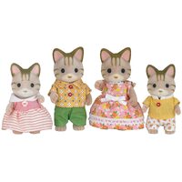 Sylvanian Families - Striped Cat Family 