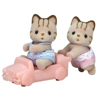 Sylvanian Families - Striped Cat Twins