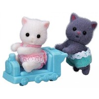 Sylvanian Families - Persian Cat Twins