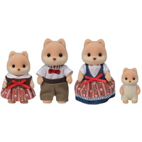 Sylvanian Families - Caramel Dog Family